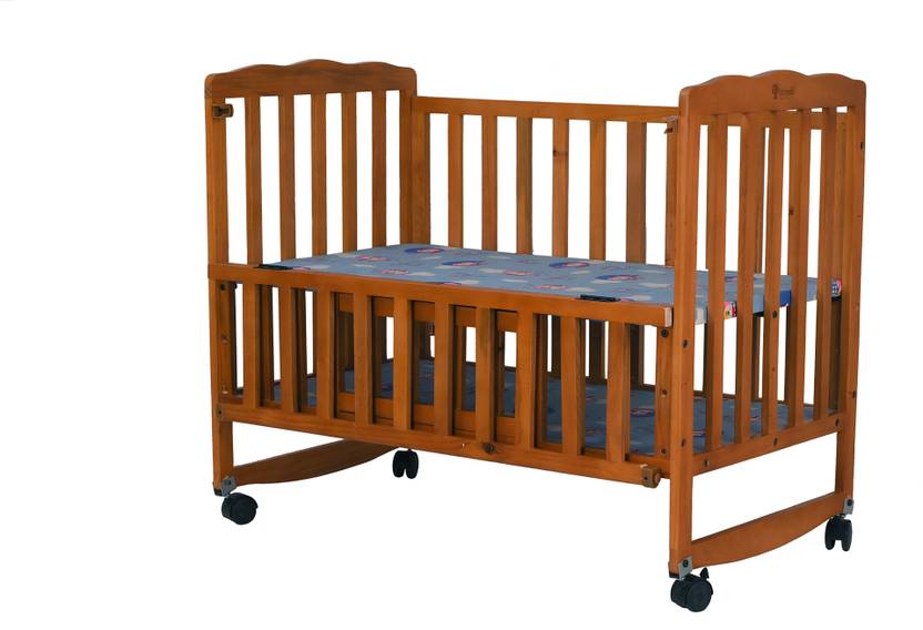 Arcedo Crest Wooden Baby Cot Cot Buy baby Cot Buy Babycare products