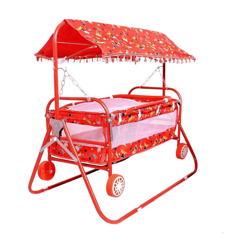 Avani MetroBuzz Baby cradle || Bassinets || stroller || with Hood Bassinet(Red)