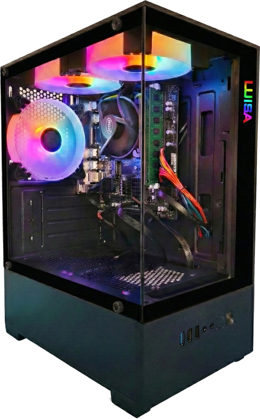 Intel LUISA GAMEING ROBUST i5-3470-16GB RAM-256GB SSD-500GB HARD DISK Intel® Core™ i5 3470 Processor (16 GB RAM/Intel® HD Graphics 2500 Graphics/500 GB Hard Disk/256 GB SSD Capacity/Windows 10 (64-bit)) Gaming Tower with MS Office - Flipkart Deal