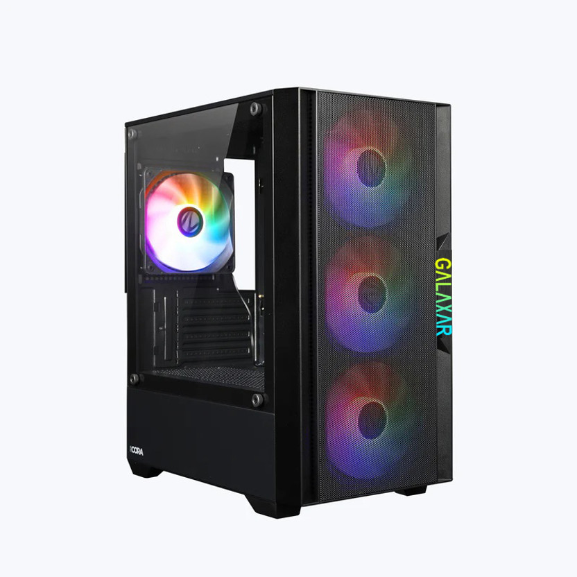 GALAXAR GLX-INTEL CORE I5 3470 16GB RAM 256GB SSD Intel® Core™ i5 3470 Processor (16 GB RAM/Intel® HD Graphics 2500 Graphics/256 GB SSD Capacity/Windows 11 Home (64-bit)/1 GB Graphics Memory) Gaming Tower with MS Office
