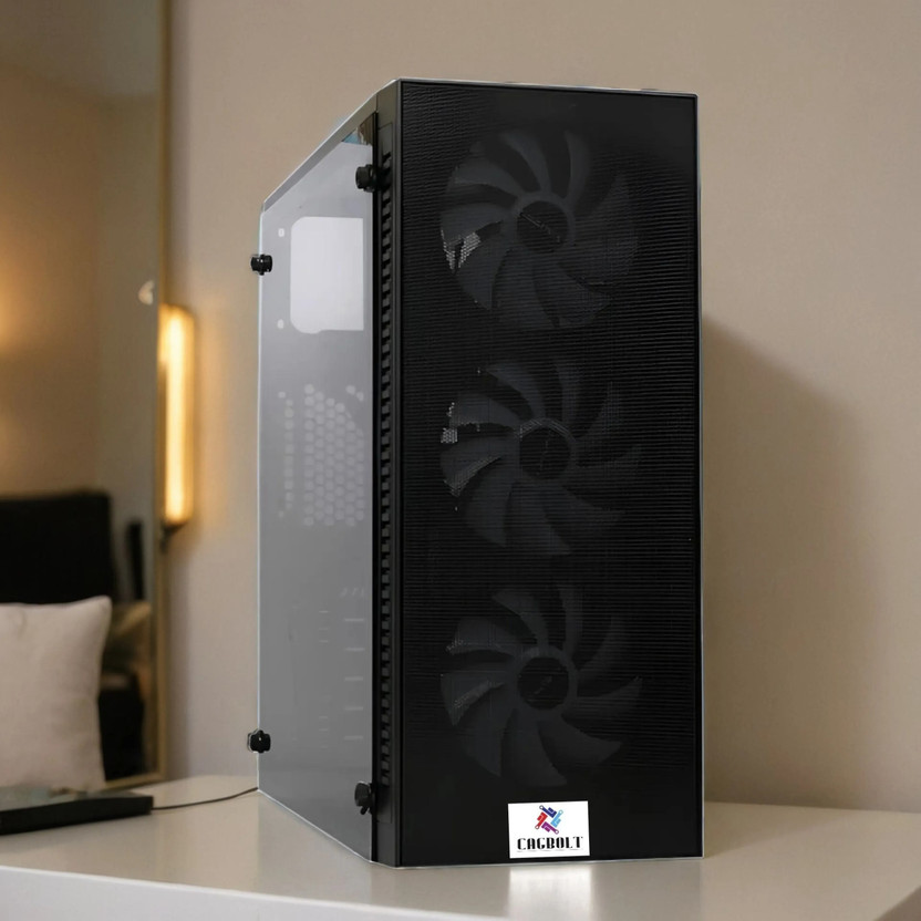 CAGBOLT CAGP-I5-2nd-Gen-8GB-500GB-512GB-GT-730 Intel Core i5 2nd Gen (8 GB RAM/NVIDIA GeForce GT 730 4GB Graphics/500 GB Hard Disk/512 GB SSD Capacity/Windows 10 Pro (64-bit)/4 GB Graphics Memory) Gaming Tower