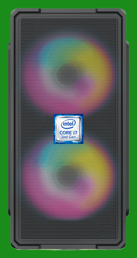 Intel KEATZ Core i7-2600 Processor [4 Cores, 8 Threads, Up to 3.80 GHz] [DNM-N5] Core i7 - 2600 Quad Core Processor | Gaming PC | Dual RGB Fans (8 GB RAM/Intel® Ultra HD 2000 Graphics/256 GB SSD Capacity/Windows 11 Pro) Mini Gaming Tower with MS Office - Flipkart Deal