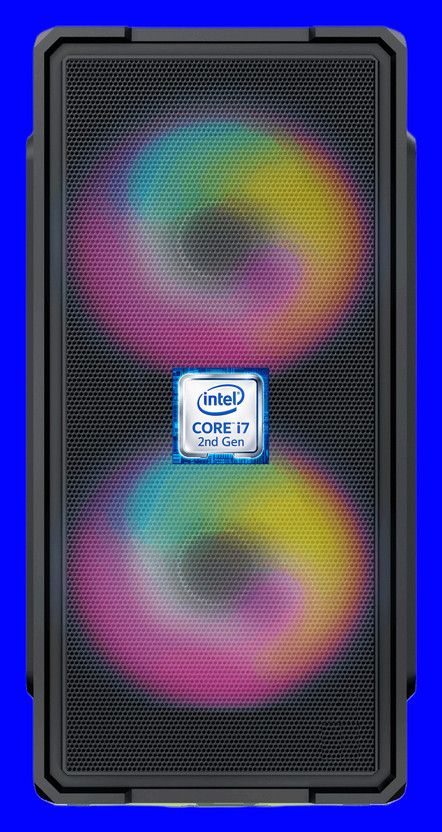 Intel Hazaar Dastaan Core™ i7-2600 Quad Core Processor [FWS-N5] Gaming PC with RGB Fans | Core i7 - 2600 Processor (8 GB RAM/Intel UHD 2000 Graphics/256 GB SSD Capacity/Windows 11 Pro) Mini Gaming Tower with MS Office - Flipkart Deal