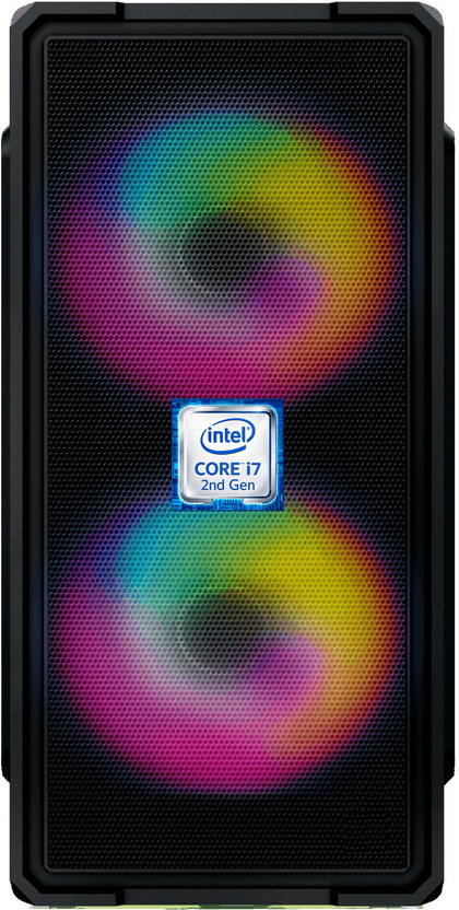 Intel DOPETECH Core i7-2600 Processor [4 Cores, 8 Threads] [JQC-N5] RGB-Majesty-N5 | Gaming PC | Core™ i7 - 2600 Quad Core Processor (8 GB RAM/Intel® UHD Graphics/256 GB SSD Capacity/Windows 11 Pro) Mini Gaming Tower with MS Office - Flipkart Deal