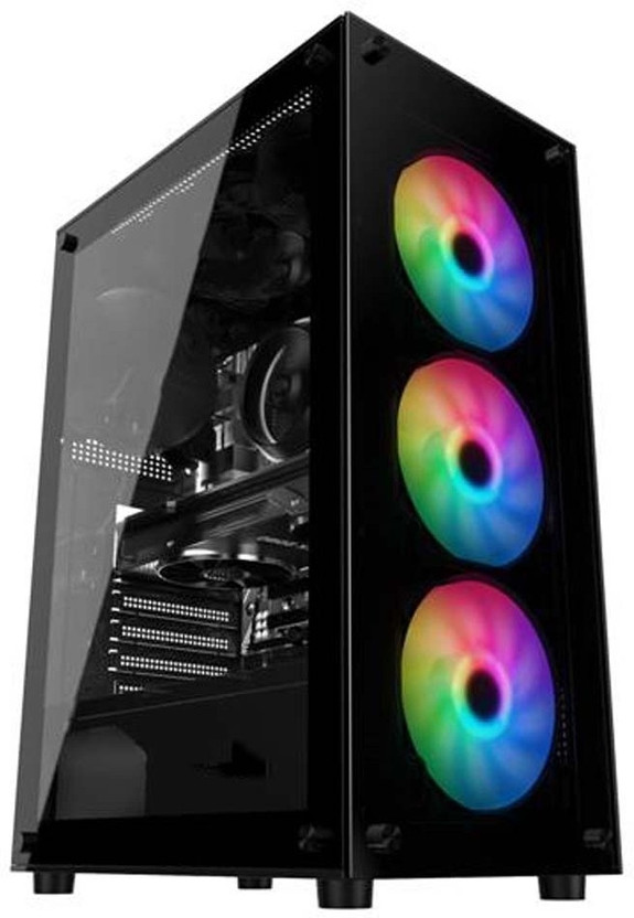 QuantumQuirks XAILO CORE I5 8TH gen CPU RGB Intel core i5 8th gen processor (16 GB RAM/NVIDIA GT 730 Graphics/2 TB Hard Disk/512 GB SSD Capacity/Windows 11 Pro/4 GB Graphics Memory) Gaming Tower