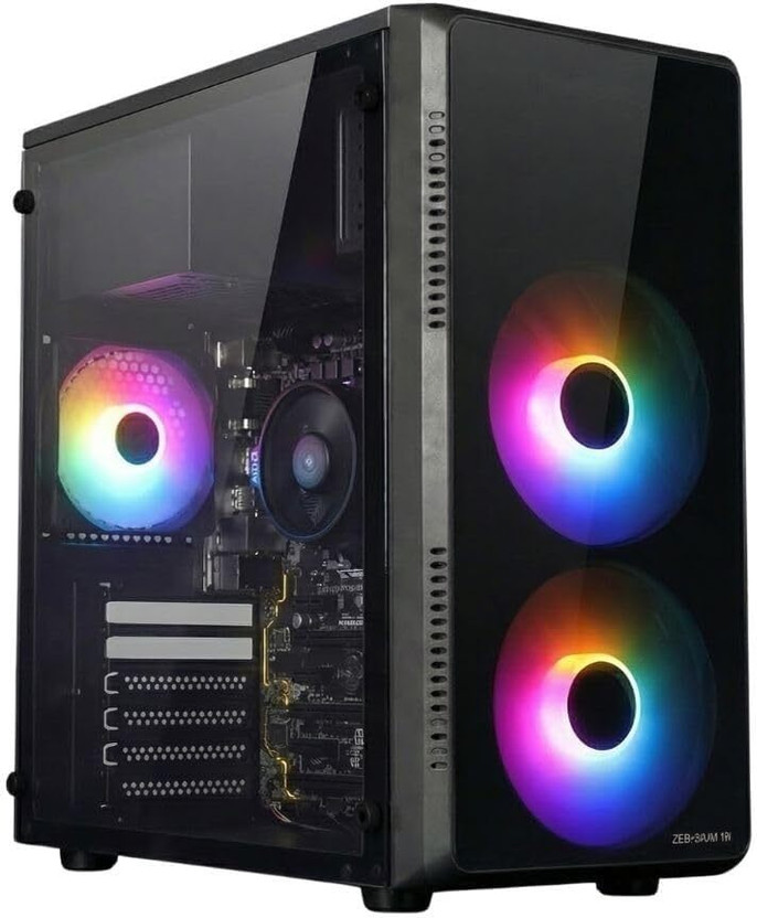 LAVYA intel core i5 3gen processor (8 GB RAM/ON BODE Graphics/500 GB Hard Disk/128 GB SSD Capacity/Windows 10 (64-bit)/1 GB Graphics Memory) Gaming Tower with MS Office