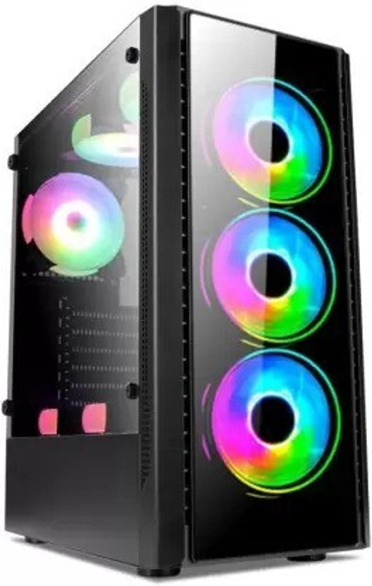 TECH- Assemblers Budget Gaming Desktop for Fire Fire & GTA with 2GB Graphics Card Core i5 Core i5 (8 GB DDR3/500 GB (8 GB RAM/2GB Graphics Card Graphics/500 GB Hard Disk/Windows 10 Pro (64-bit)/2 GB Graphics Memory) Gaming Tower