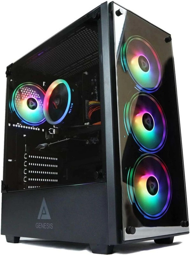 ASSEMBLEX KORA JI RYZEN 5 AMD RYZEN 5 (16 GB RAM/AMD RADEON VEGA 11 Graphics/1 TB Hard Disk/256 GB SSD Capacity/Windows 11 Pro/4 GB Graphics Memory) Gaming Tower