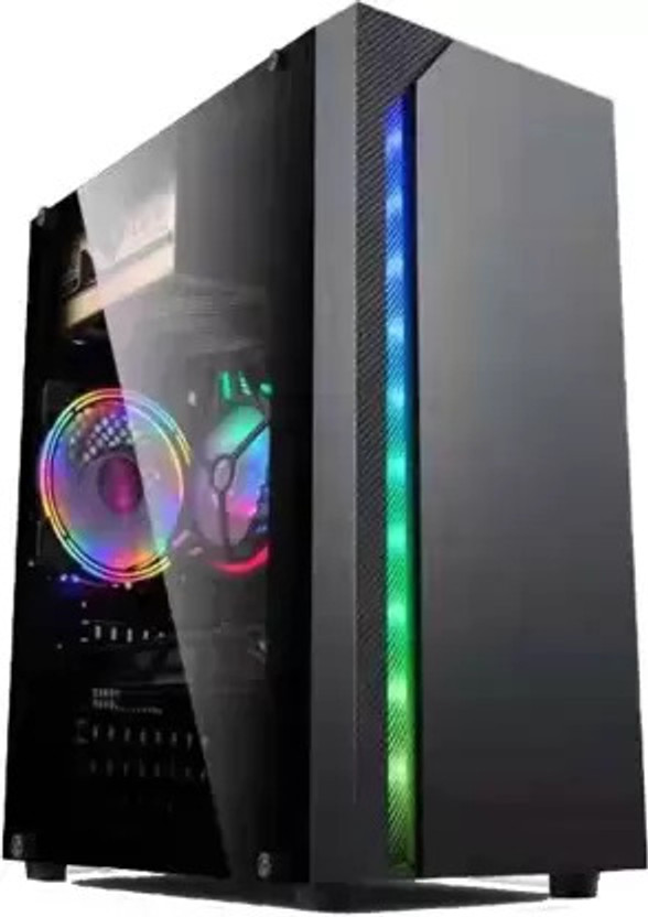 TECH- Assemblers Intel Core i3 Processor/500GB HDD / RGB Desktop Cpu Intel® Core™ i3 Processor 3th Generation (4 GB RAM/NA Graphics/500 GB Hard Disk/512 GB SSD Capacity/Windows 10 (64-bit)/2GB integrated GB Graphics Memory) Full Tower with MS Office