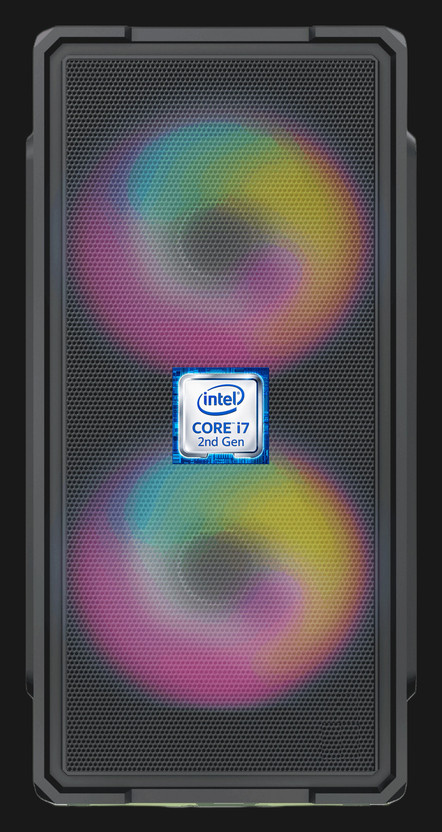 Intel KEAMPER Intel Core i7-2600 Quad Core Processor [8MB Cache, 3.40 GHz] [EIU-N5] Intel® Core™ i7 - 2600 Quad Core Processor | Gaming PC | RGB-Majesty-N5 (8 GB RAM/Intel UHD 4K Graphics/256 GB SSD Capacity/Windows 11 Pro) Gaming Tower with MS Office - Flipkart Deal
