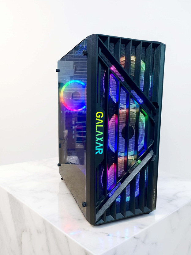 GALAXAR GLXI5 4GN-DDR3 16GB RAM-256GB SSD 500GB HDD IntelCore i5 Processors 4th Generation (16 GB RAM/Intel® HD Graphics 4600 Graphics/500 GB Hard Disk/256 GB SSD Capacity/Windows 11 Pro/1 GB Graphics Memory) Gaming Tower with MS Office