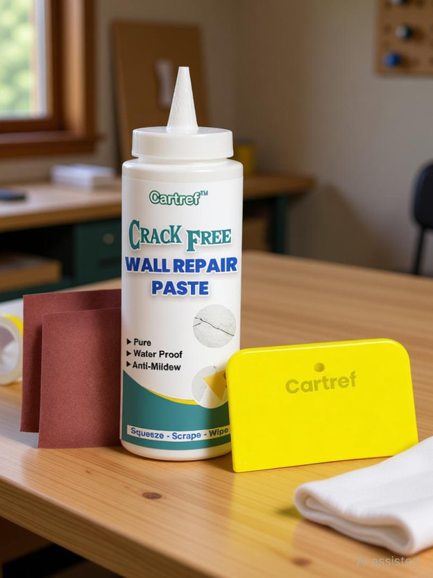Cartref Crack Free Wall Repair Paste for repairing holes and cracks on wall Crack Filler(310 g)