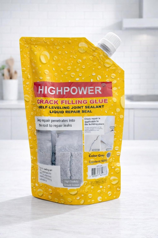 Deoxys Concrete Crack Filler, High Elasticity Cement Crack Filler Crack Filler(500 g)