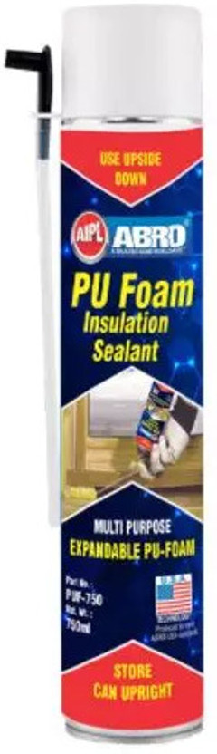Aipl Aipl ABRO PU Foam Insulation Sealant Crack Filler(750 ml) - Flipkart Deal