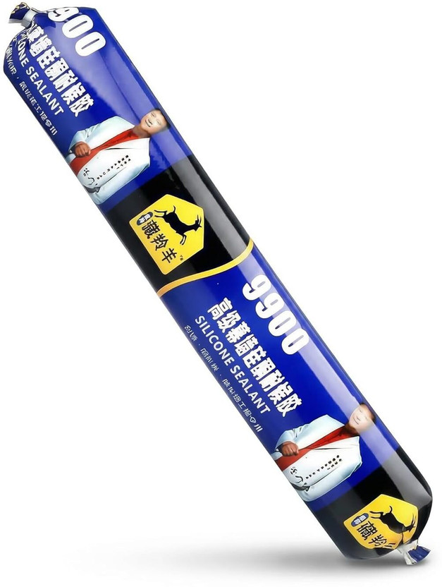 CYPAT Waterproof Silicone Sealant 750g ,Strong Adhesive for Glass, Metal, Plastic B Crack Filler(750 g)