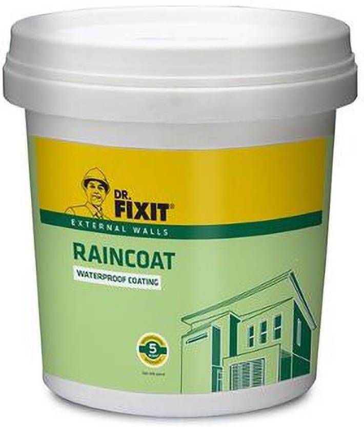 Dr. Fixit Raincoat WPC, RAINCOAT Waterproof Coating, External wall ...