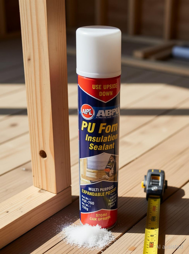 AIPLPU AIPLPU PU Foam Insulation Sealant, 750 ml, Pack of 1, Fills and Seals Large Gaps Crack Filler(750 ml) - Flipkart Deal