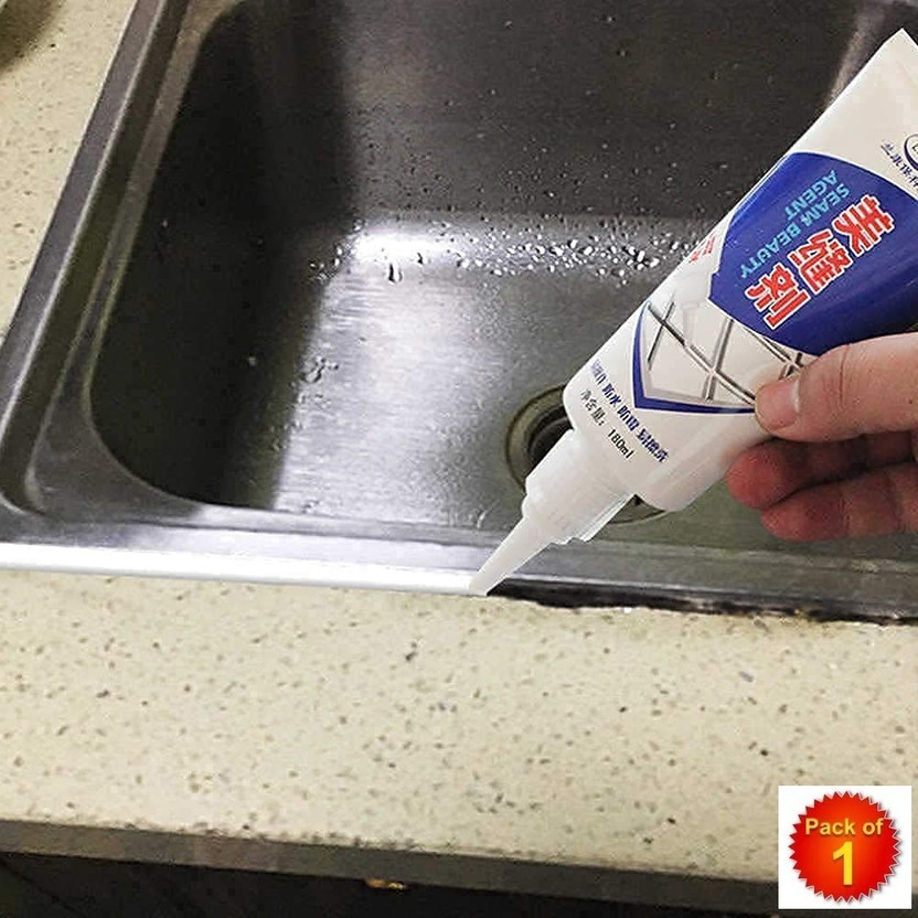 My Machine MM180M Tiles Gap Filler Waterproof Crack Grout Gap Filler Agent Water Resistant Adhesive(180 ml)