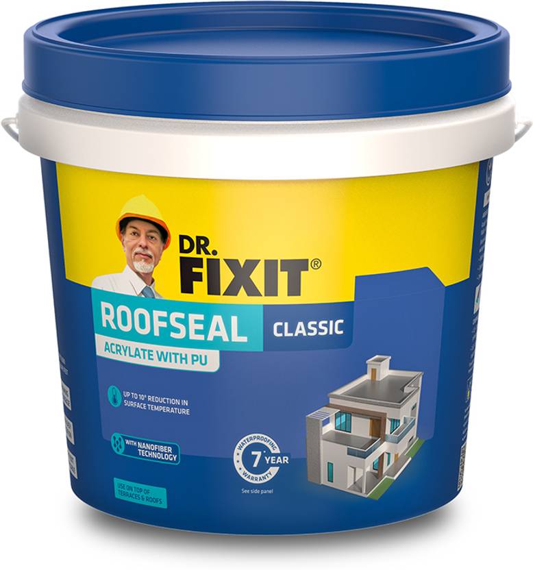 Dr. Fixit Roofseal Top Coat Crack Filler Price in India Buy Dr. Fixit