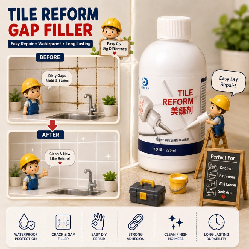 Horridus Horridus Waterproof Tiles Gap Filler Grout Repair 280ML Paste Silicone Sealant Tube X199 Adhesive(280 ml) - Flipkart Deal