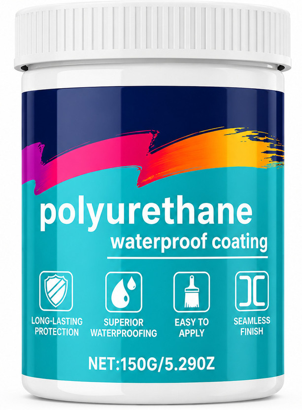 KISSINA KISSINA Polyurethane Waterproof Coating for Roof Terrace Wall Concrete Metal Wood Finish Crack Filler(150 g) - Flipkart Deal