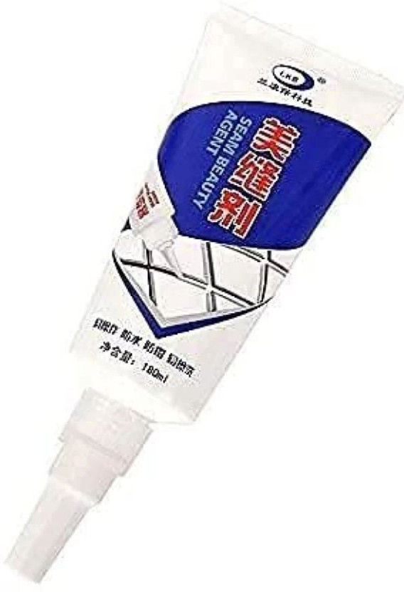 Tashvi Waterproof Tile Gap/Crack/Grout Filler Water Resistant Silicone Sealant Crack Filler(180 ml)