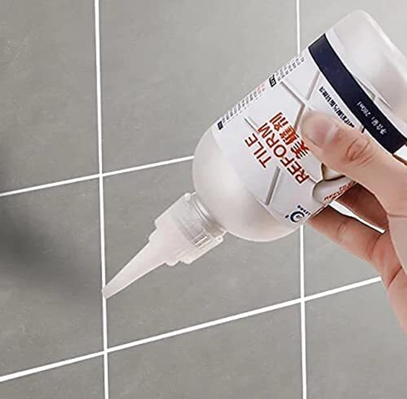kayru Tiles Waterproof Silicone Sealant for DIY Home Sink Tile Gap Filler Crack Filler(280 ml)