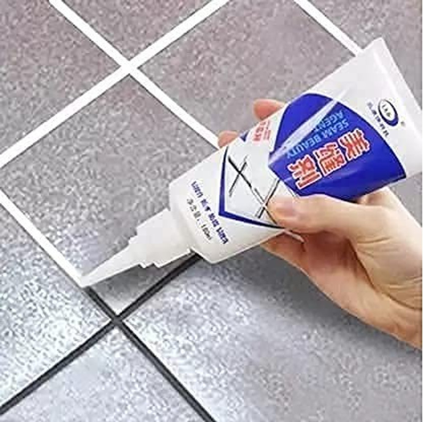 RJK GLOBAL Tile Beauty Grouting Agent Waterproof and Adhesive Tiles Gap Filler Agent Adhesive(194 g)