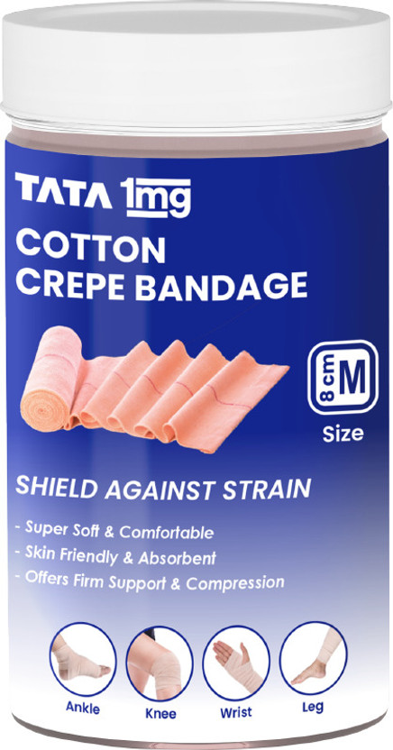 TATA 1mg Crepe bandage-8cm Crepe Bandage(8 cm)