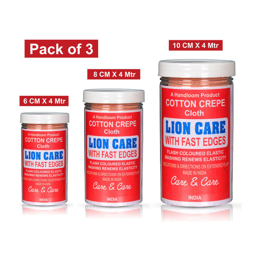 FASHARIOUS FASHARIOUS Crepe Bandage Pack Of 3 Crepe Bandage - Flipkart Deal