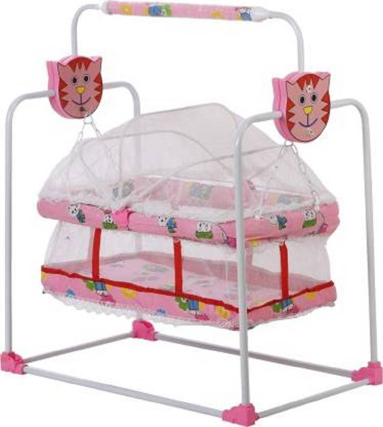 giftsrus Baby Cradle Jhula New Born Boy Girl, Palna, Swing