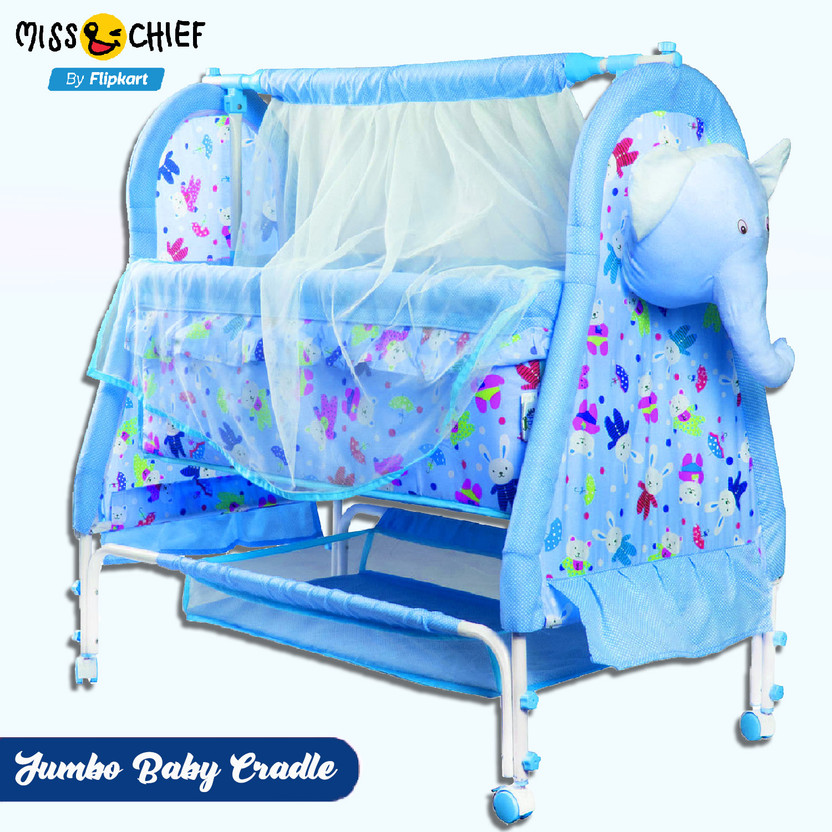 Miss & Chief JUMBO Comfy Cradle(Blue)