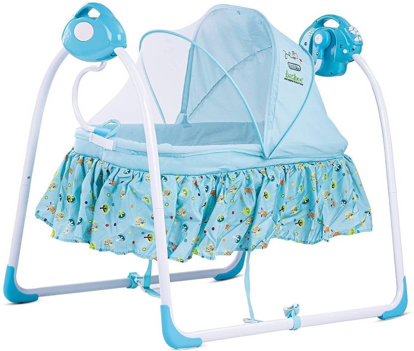 baybee Cradle for Baby Automatic Swing Jhula with Mosquito Net Electric