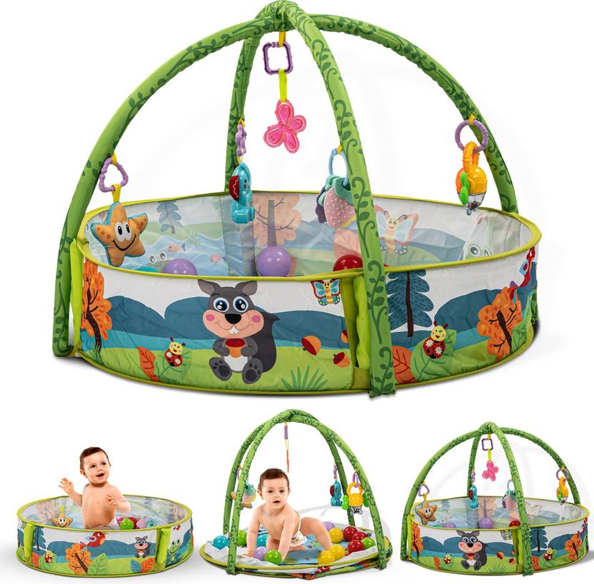 baybee 3 in 1 Baby Play Mat for Babies, Activity Play Gym for Baby with