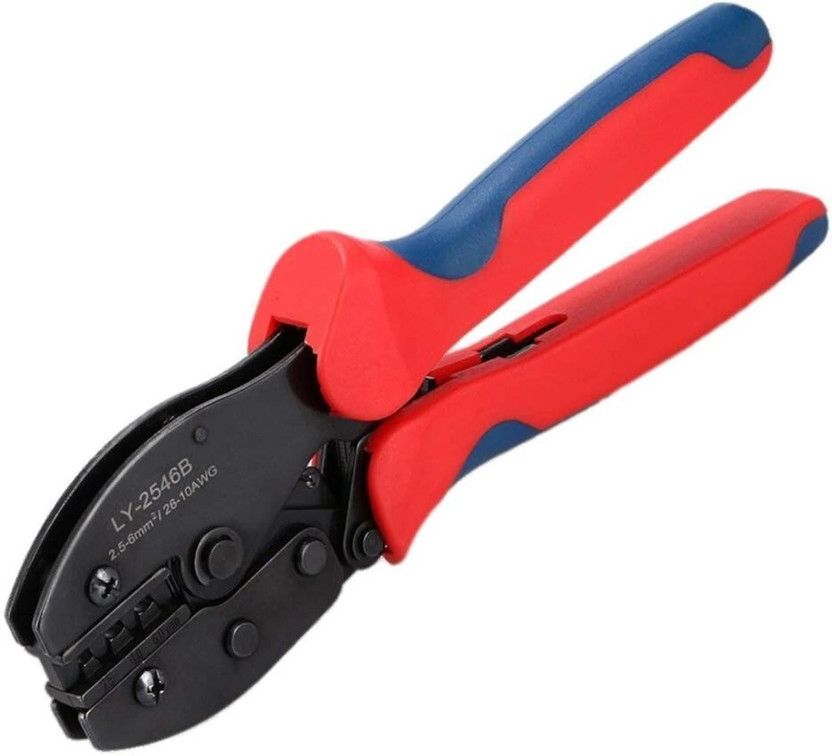 DeHMY solar tool mc4 tool Solar Crimping Tool LY-2546B MC4 Crimp Pliers Replacement AWG13-10 2.5-6.0mm2 Manual Crimper