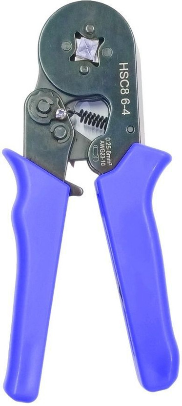 GoodsBazaar HSC8 6-4 Electric Cable Chakra Wire End Sealing Ferrules Square Crimping Tool Power & Hand Tool Kit(1 Tools)