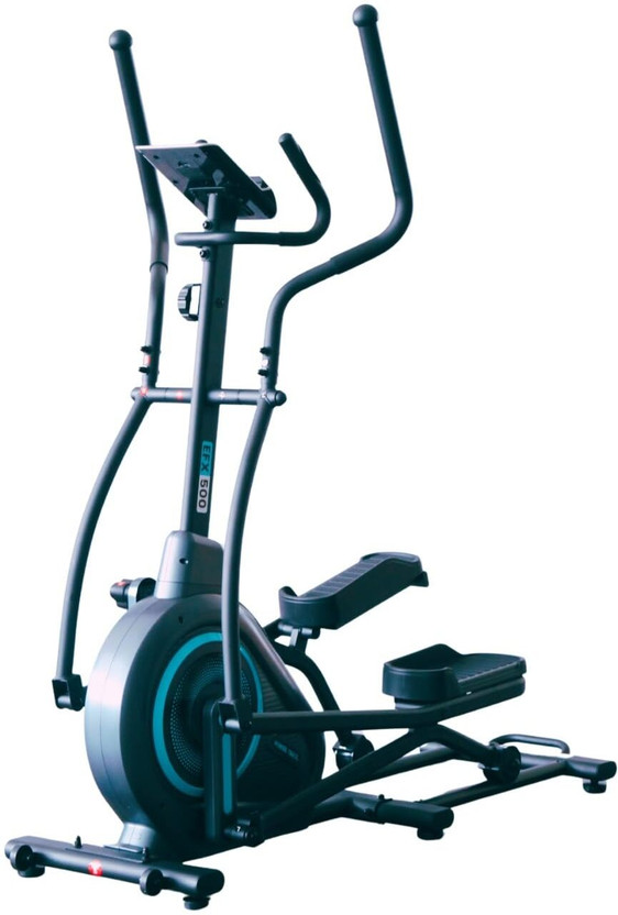 RUNNFIT Elliptical Cross Trainer for Home Gym | Cardio Fitness Machine Cross Trainer(Black, Blue)
