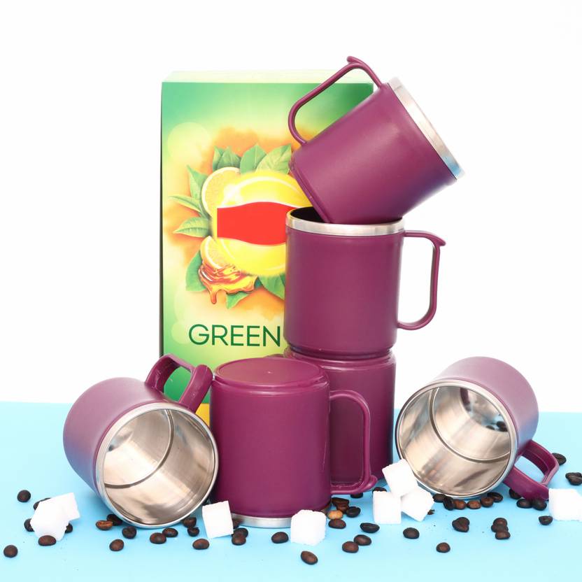 Flipkart SmartBuy Pack of 6 Plastic, Stainless Steel Price in India