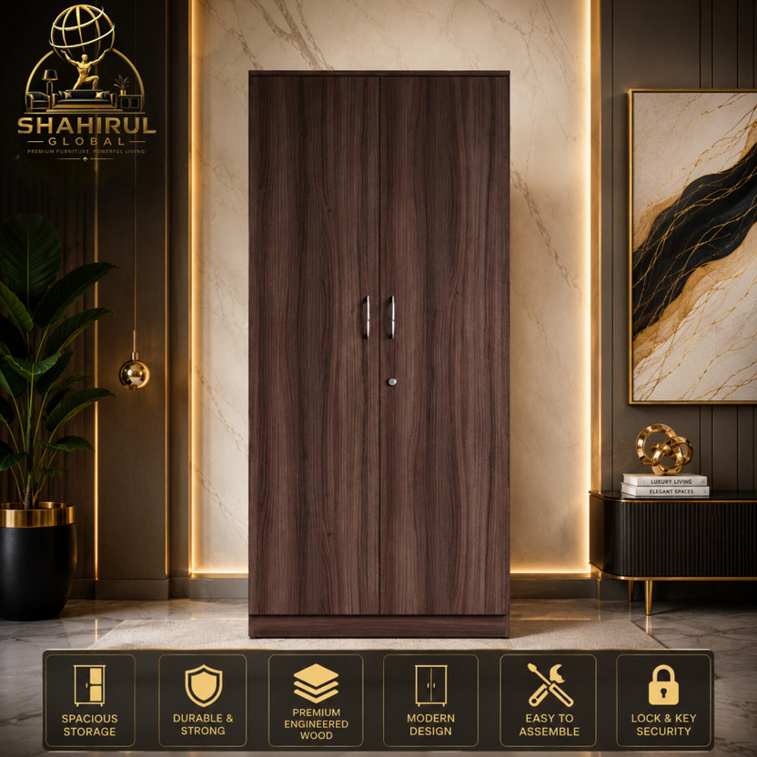 shahirul shahirul global Engineered Wood Cupboard(Finish Color - Brown, Knock Down) - Flipkart Deal