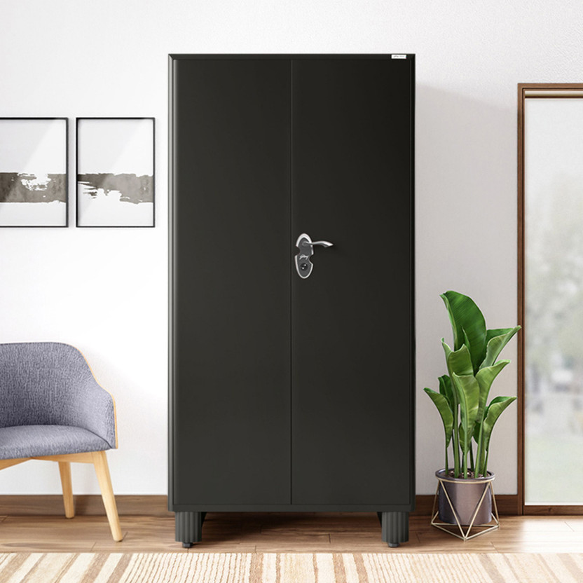 Interio by Godrej Wardrobe H1 Metal Almirah(Finish Color - Graphite Grey, Knock Down)