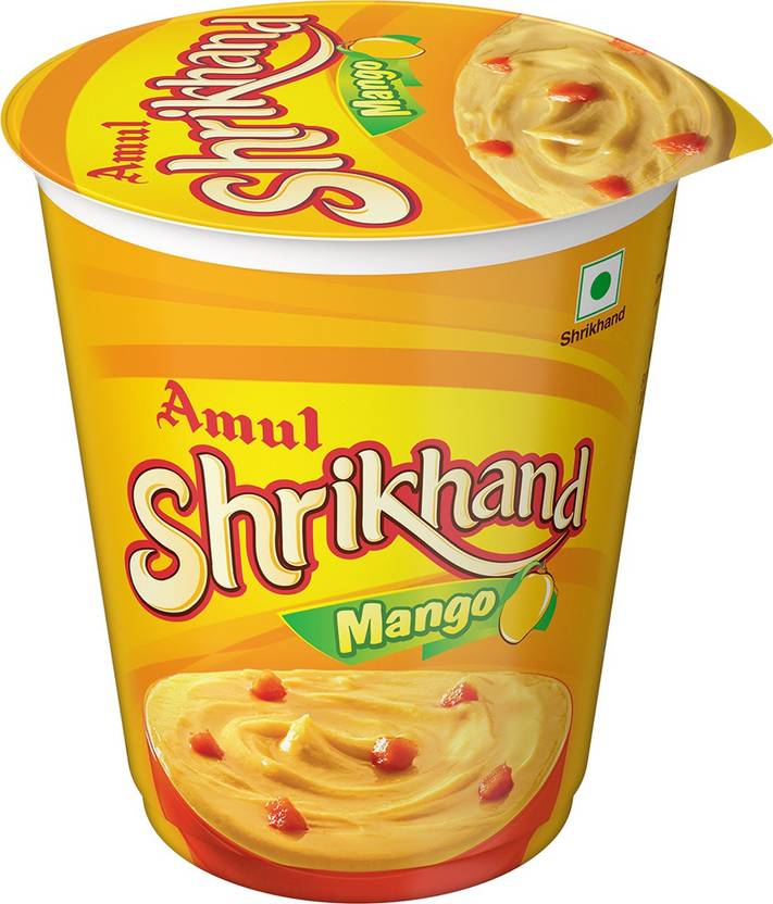 Amul Shrikhand Mango Flavored Curd Mango Price in India Buy Amul