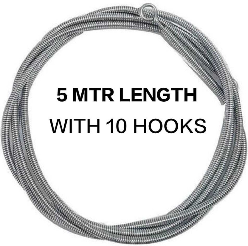 neha wire Silver Curtain Rods Metal(Pack of 1)