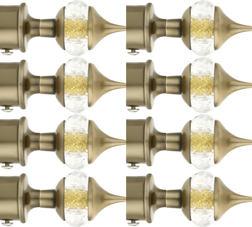 NATURAL NATURAL Beige Curtain Knobs Metal - Flipkart Deal