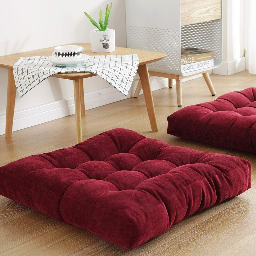Slatters Slatters Be Royal Store Velvet Cushions & Pillows Cover(55.88 cm*55.88 cm, Red) - Flipkart Deal