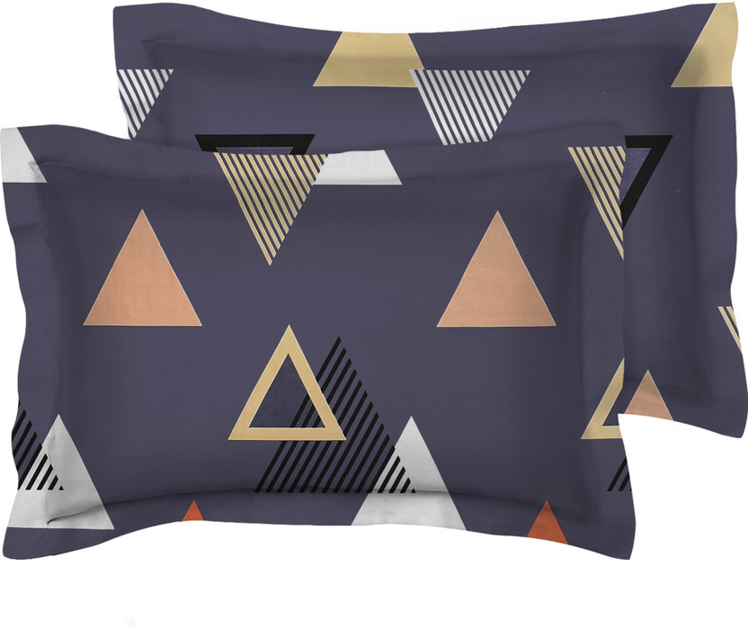 Flipkart SmartBuy Microfiber Pillows Cover(50 cm*76 cm, Pack of 2, Blue)