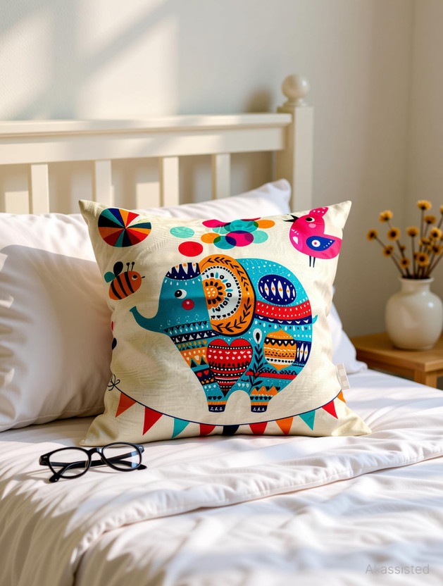 Crosmo Crosmo Polyester Cushions Cover(40 cm*40 cm, Pack of 5, Multicolor) - Flipkart Deal