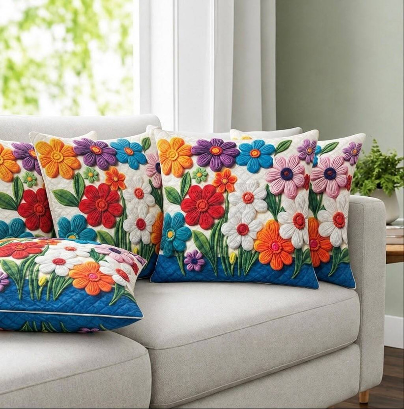 BALLEY BALLEY Velvet Cushions Cover(40.5 cm*40.5 cm, Pack of 5, Multicolor) - Flipkart Deal