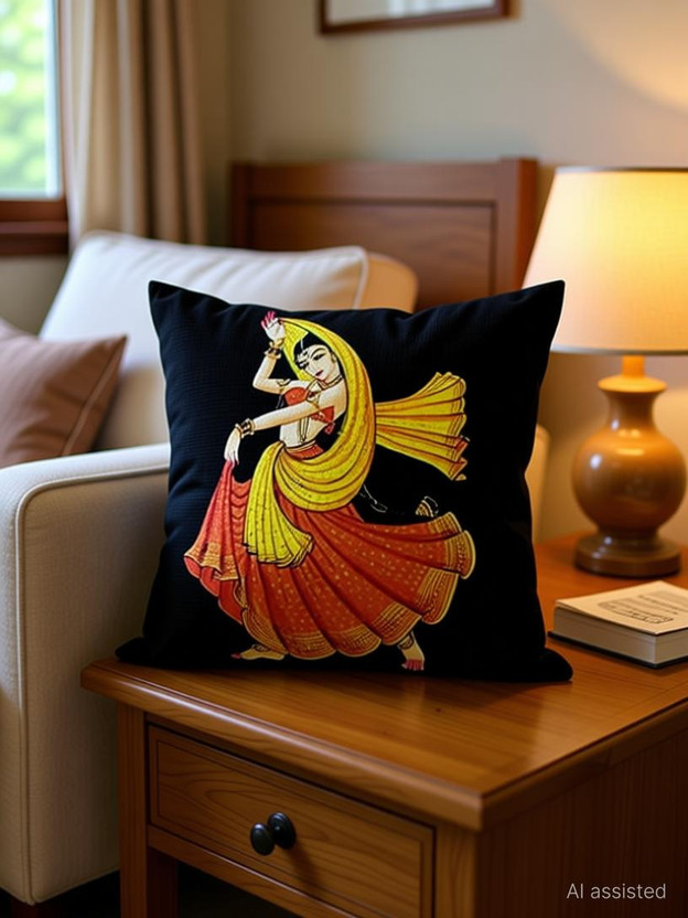 igi igi Jute Cushions Cover(40 cm*40 cm, Pack of 5, Multicolor) - Flipkart Deal