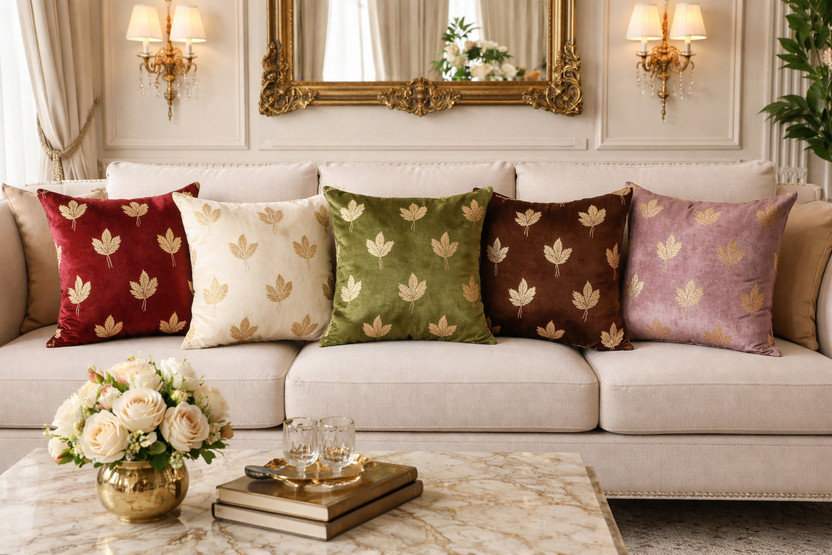 Kurkura Kurkura trends Velvet Cushions Cover(40.6 cm*40.6 cm, Pack of 5, Multicolor) - Flipkart Deal
