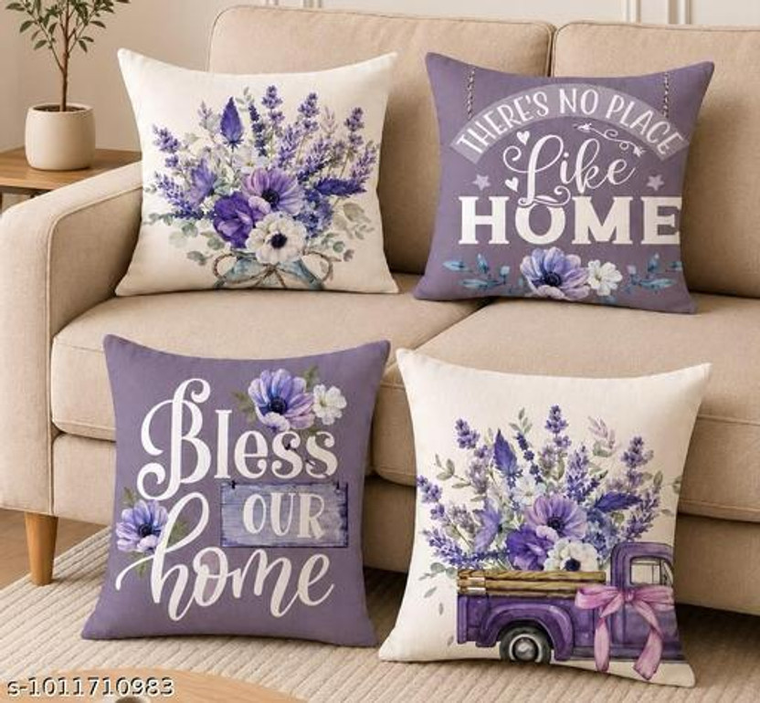 BALLEY BALLEY Velvet Cushions Cover(40.5 cm*40.5 cm, Pack of 4, Multicolor) - Flipkart Deal